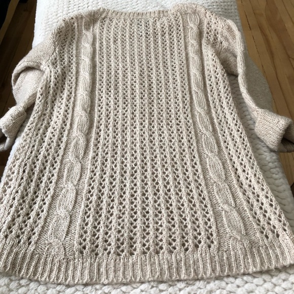 Aqua Pullover Sweater. Sz S - Picture 4 of 5